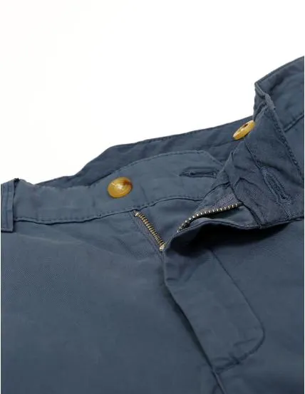 Pantalón elastan c/p Azul medio