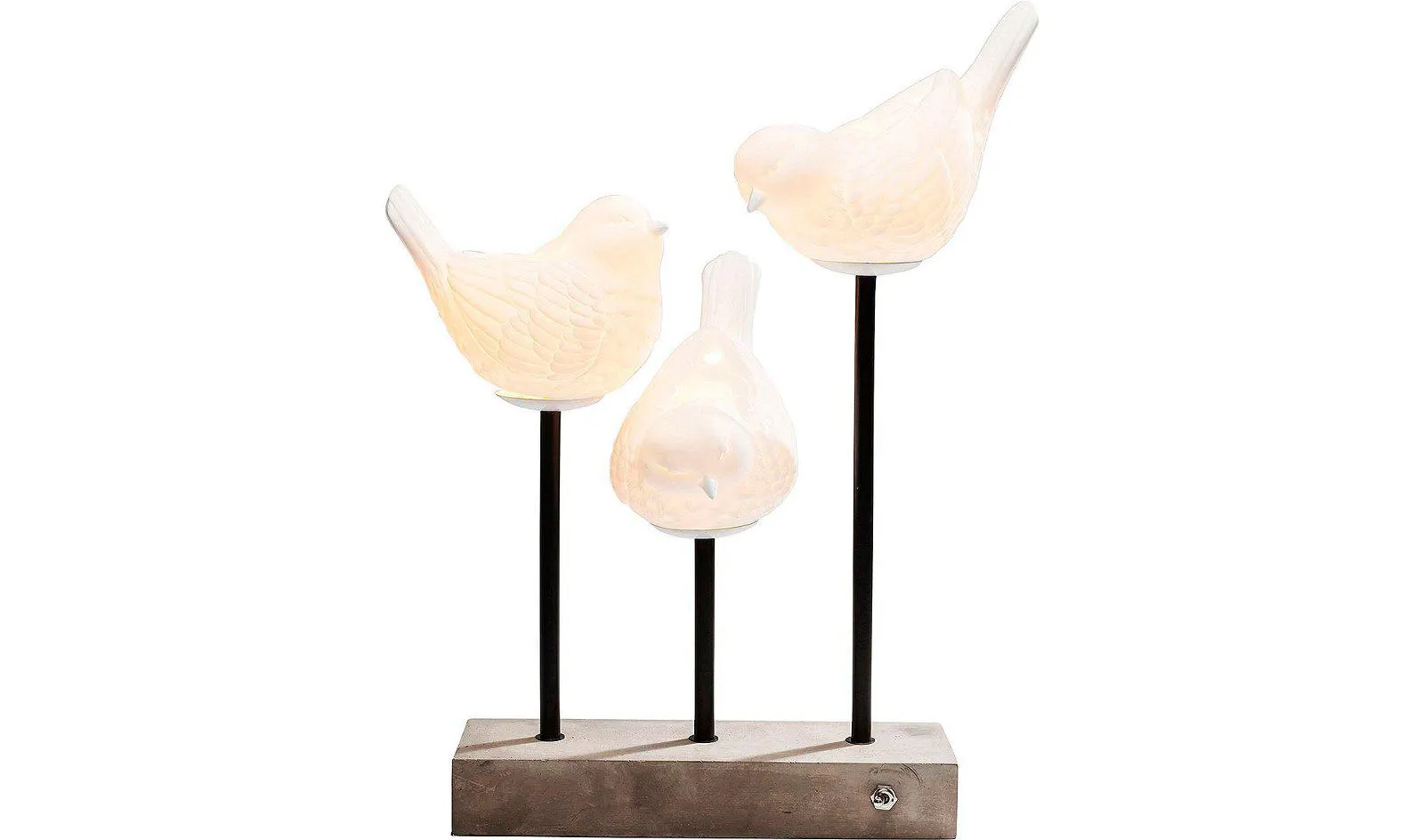 Lámpara de mesa Birds LED Kare