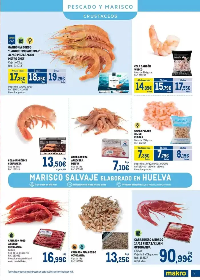 Catálogo de Especial Congelados Canarias 5 de mayo al 1 de junio 2025 - Página 3