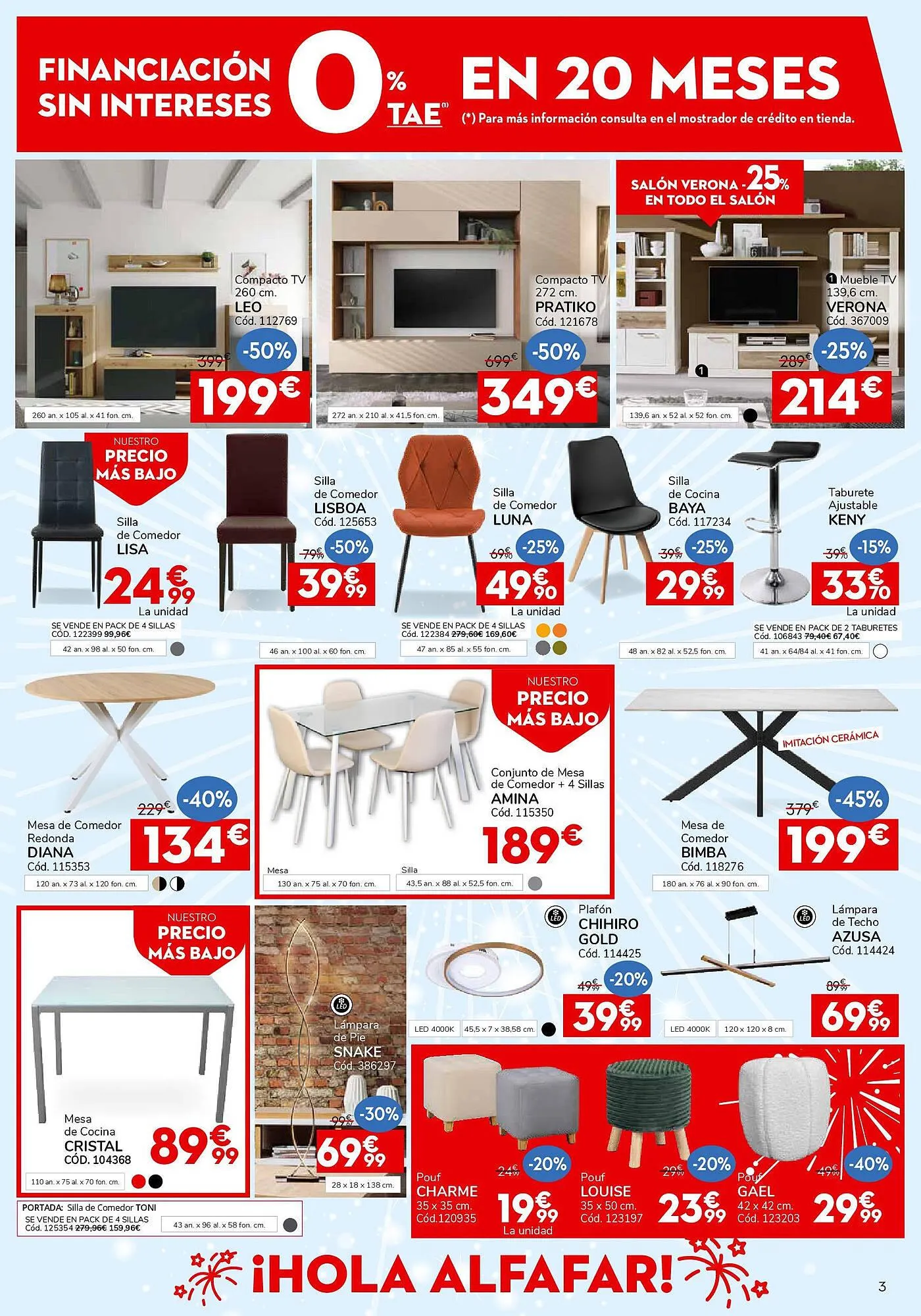 Catálogo de Folleto Conforama 26 de marzo al 31 de marzo 2025 - Página 3