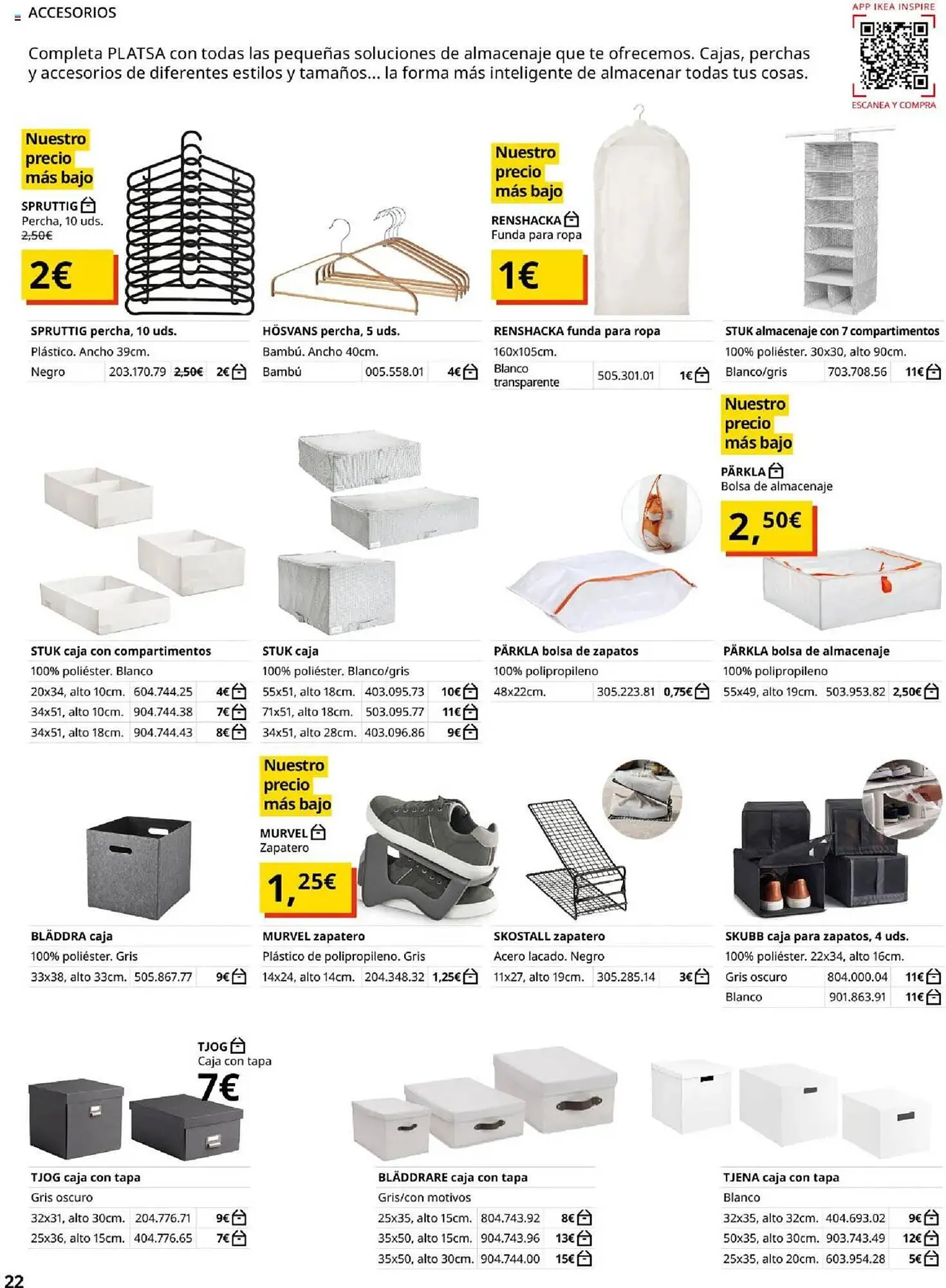 Catálogo de Folleto IKEA 6 de febrero al 31 de agosto 2025 - Página 22