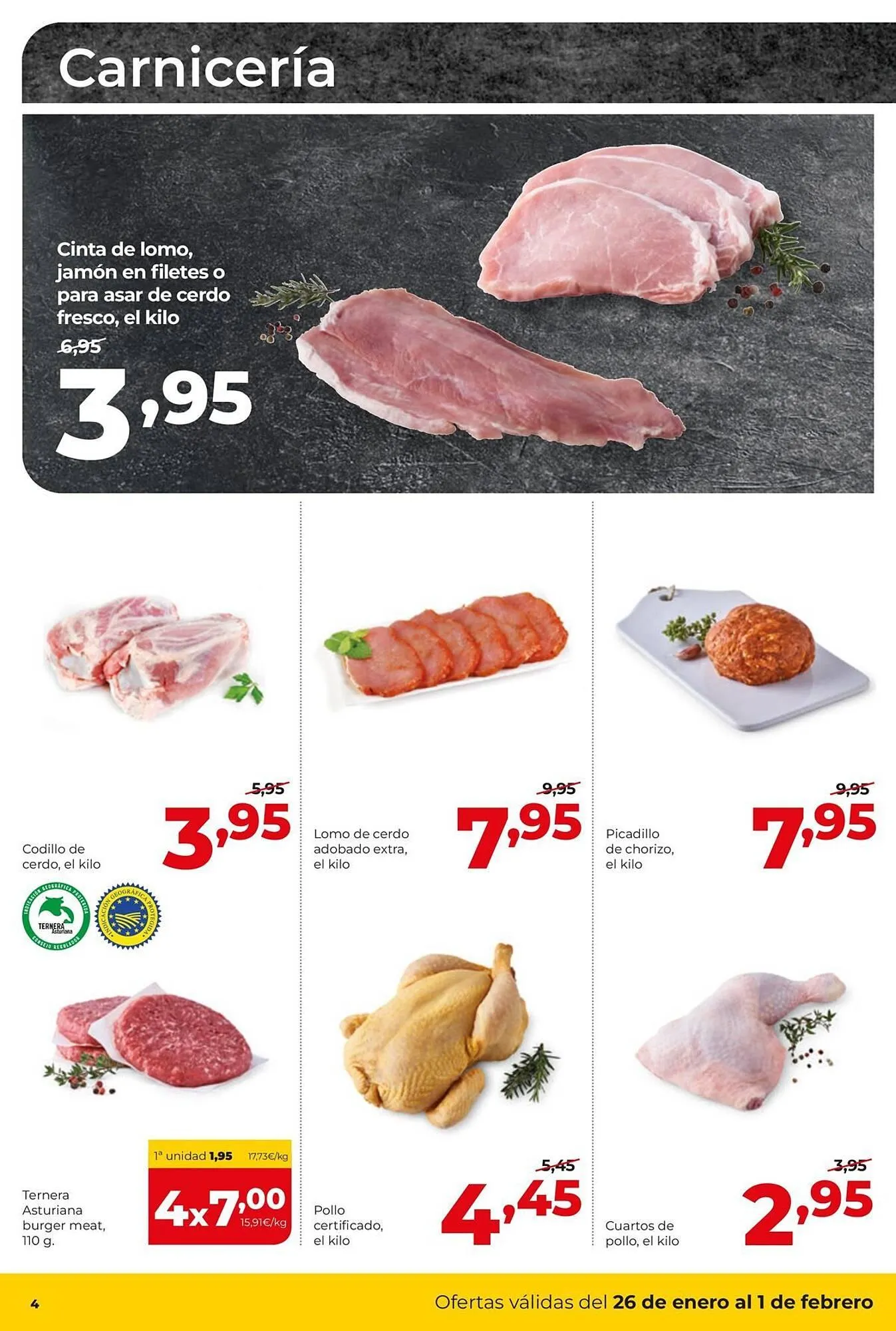 Catálogo de Folleto Alimerka 26 de enero al 1 de febrero 2026 - Página 4