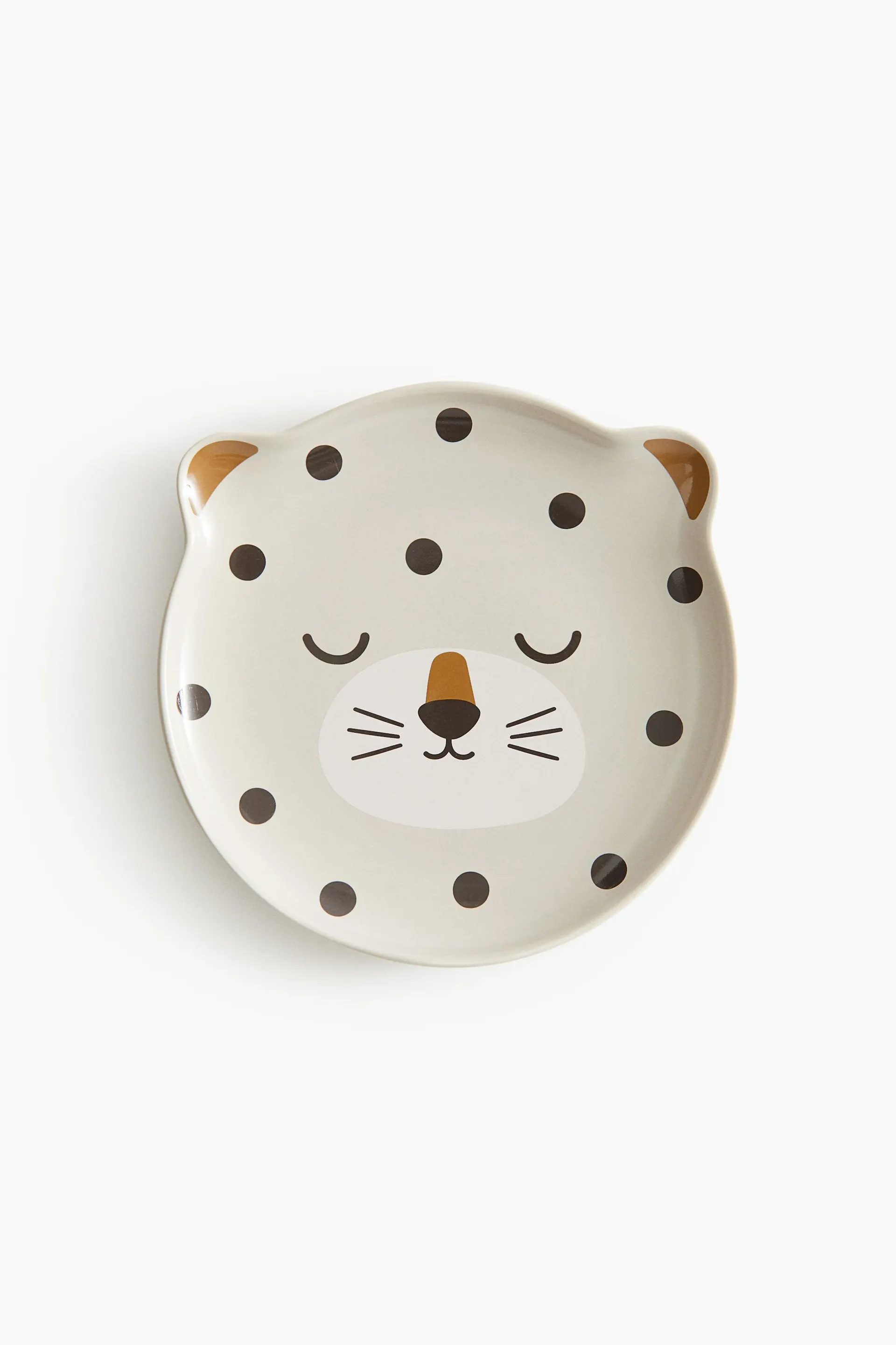 Plato de porcelana con motivo