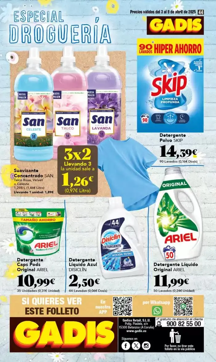 Catálogo de Precios válidos del 3 al 9 de abril 3 de abril al 9 de abril 2025 - Página 44