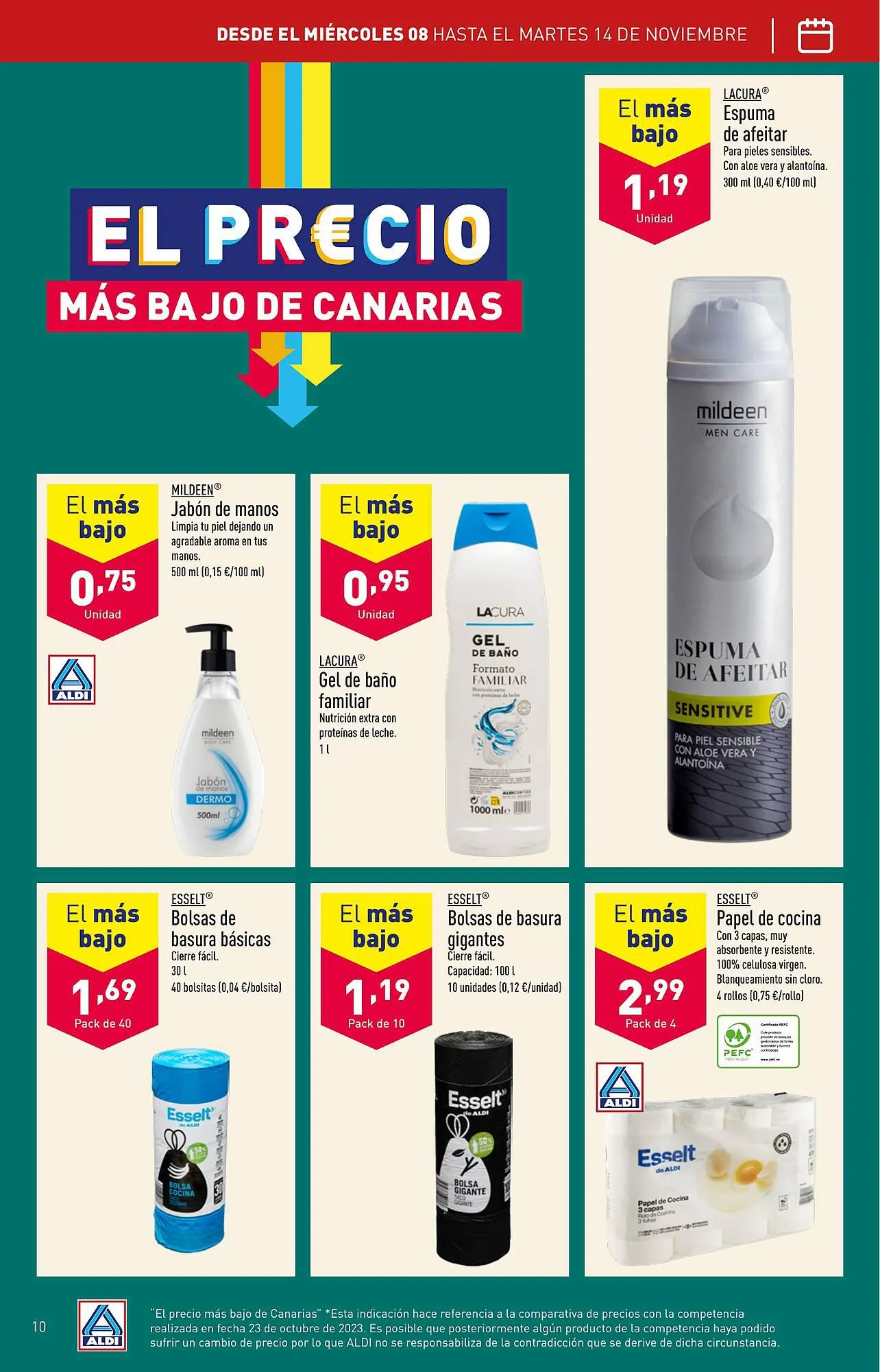 Catálogo de Folleto ALDI 8 de noviembre al 14 de noviembre 2023 - Página 10