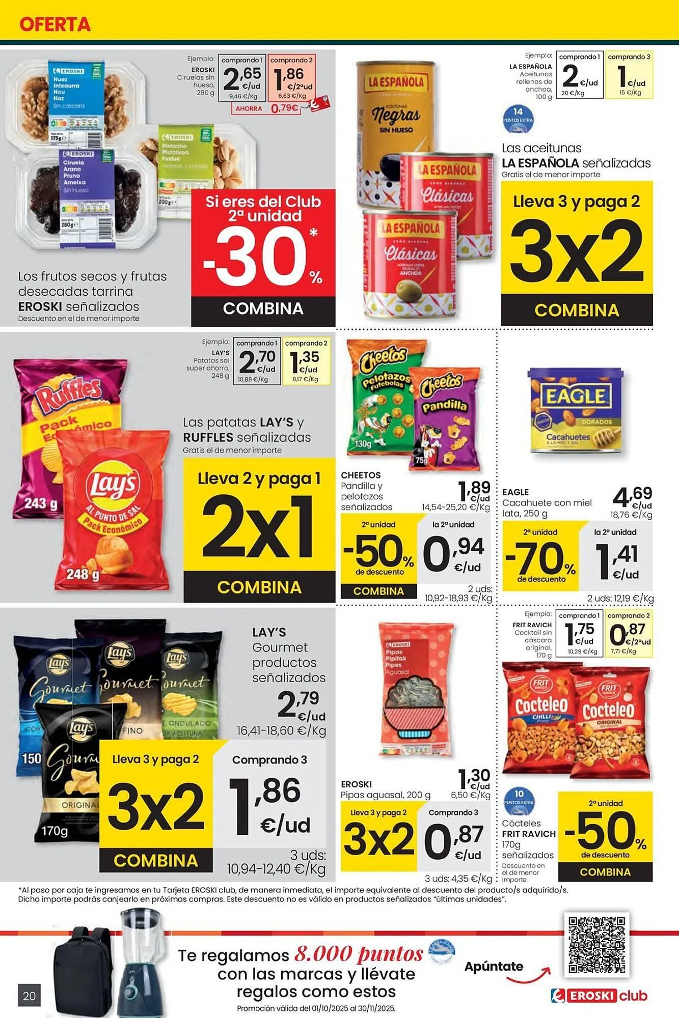 Catálogo de Folleto Eroski 30 de octubre al 11 de noviembre 2025 - Página 20