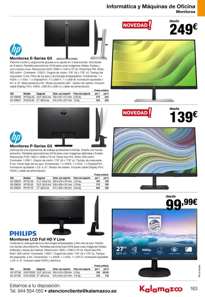 Catálogo de Staples Kalamazoo Catálogo General 9 de enero al 30 de septiembre 2025 - Página 183