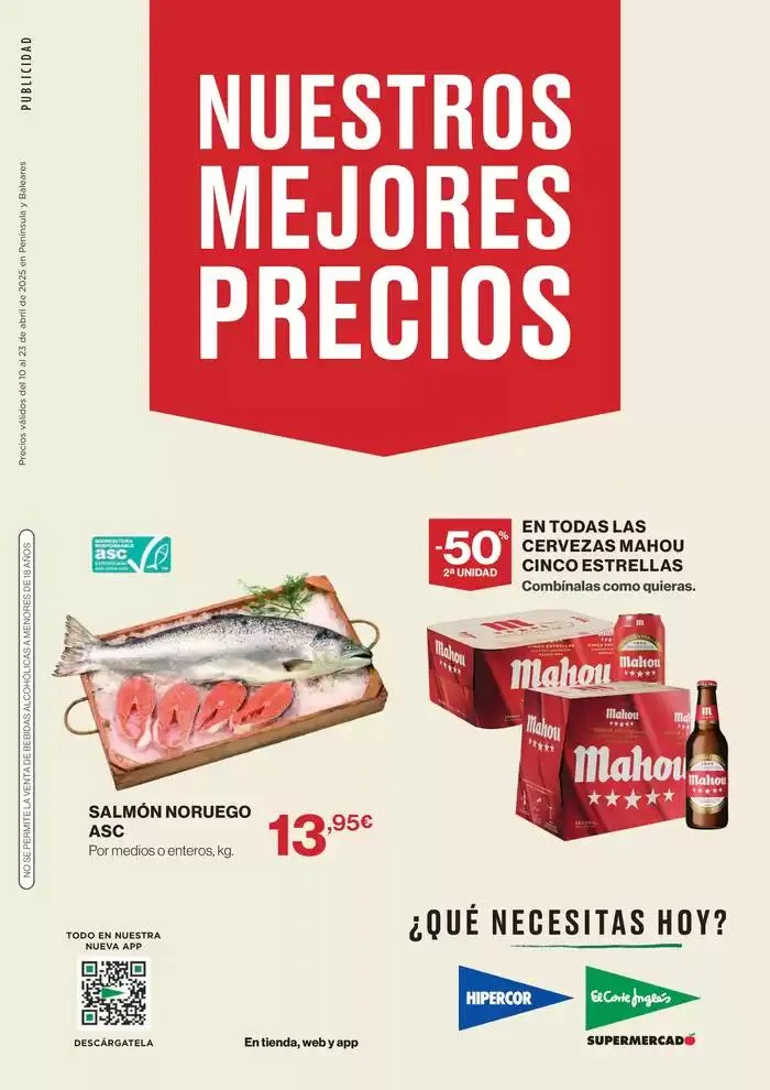 Catálogo de Nuestros Mejores Precios 10 de abril al 23 de abril 2025 - Página 1