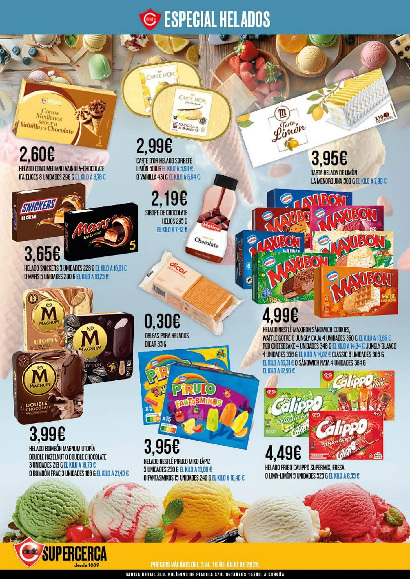 Catálogo de Folleto Claudio 3 de julio al 16 de julio 2025 - Página 12