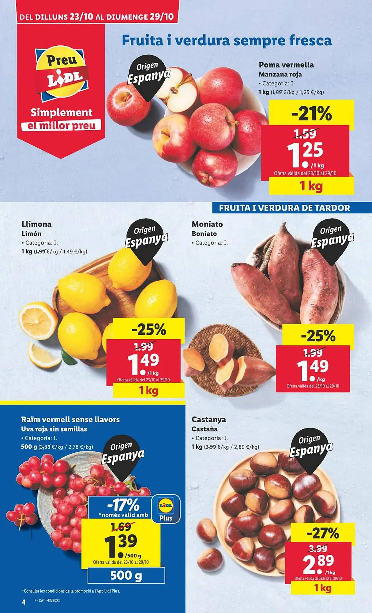 Catálogo de Folleto Lidl 23 de octubre al 27 de octubre 2023 - Página 24