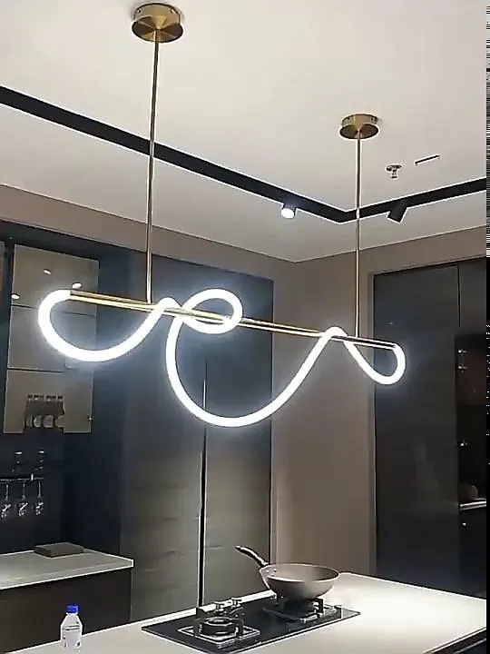 120 cm Diseño único Lámparas Araña Metal Gel de Sílice Estilo artístico Estilo moderno Elegante Acabados Pintados LED 110-120V 220-240V