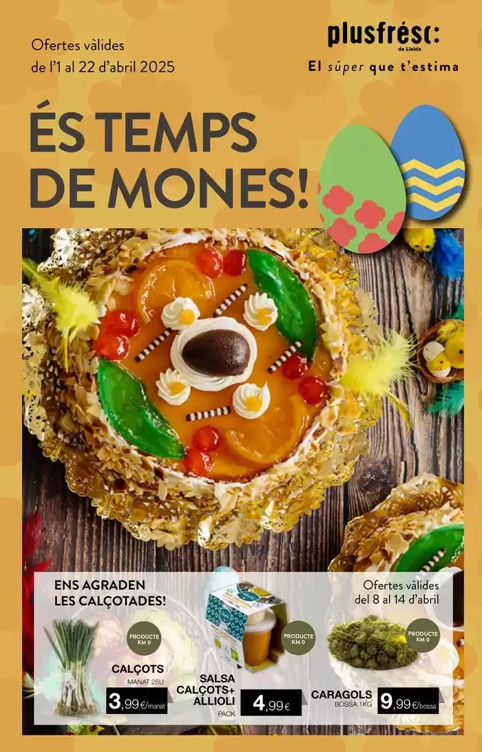 Catálogo de És temps de mones! 1 de abril al 22 de abril 2025 - Página 1
