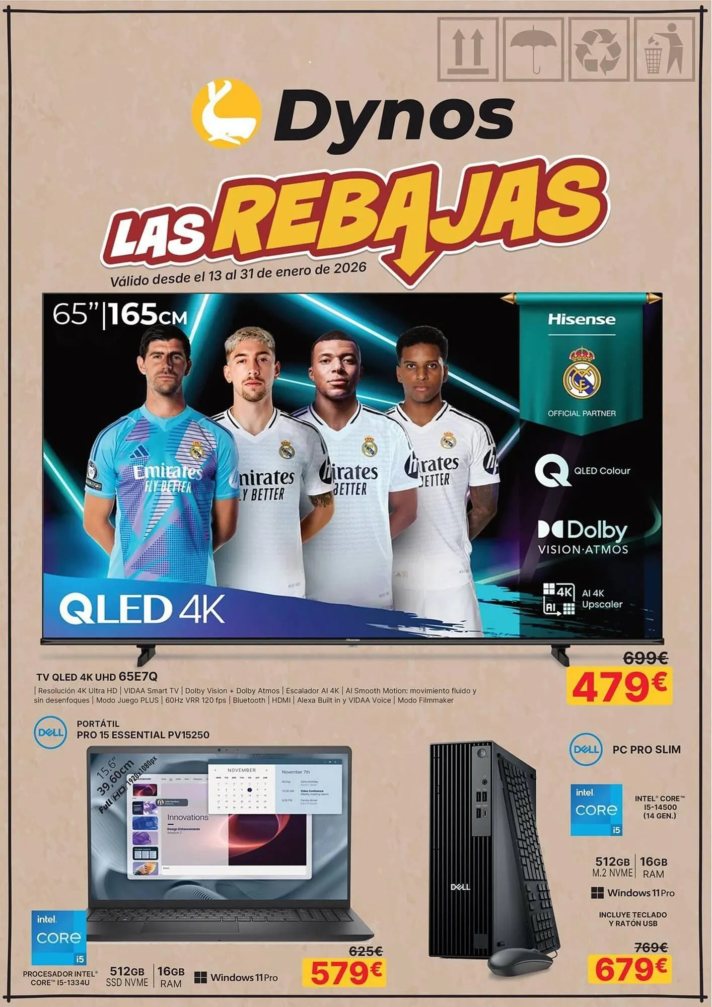 Catálogo de Folleto Dynos Informática 14 de enero al 31 de enero 2026 - Página 1