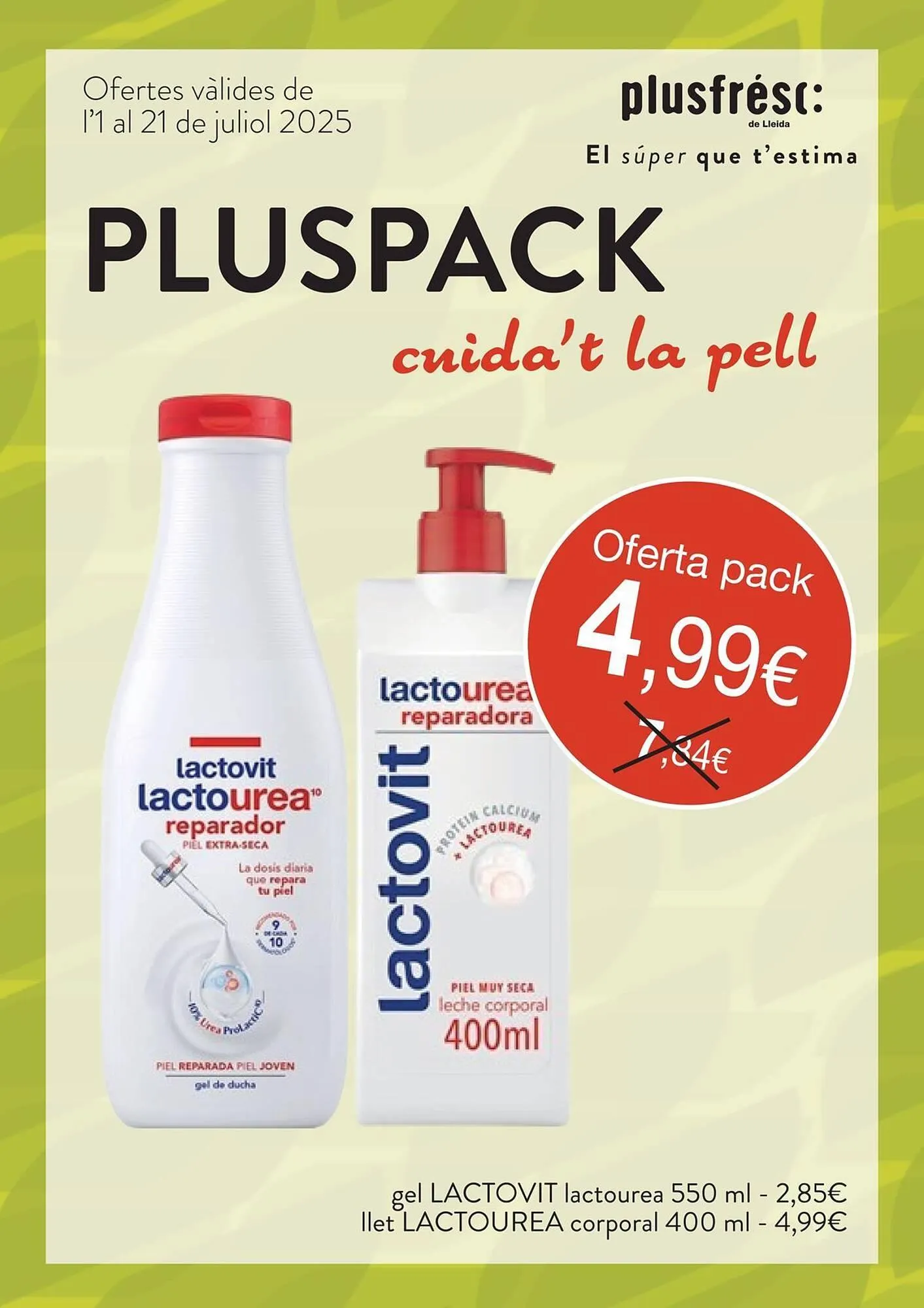 Catálogo de Folleto Plusfresc 1 de julio al 21 de julio 2025 - Página 1