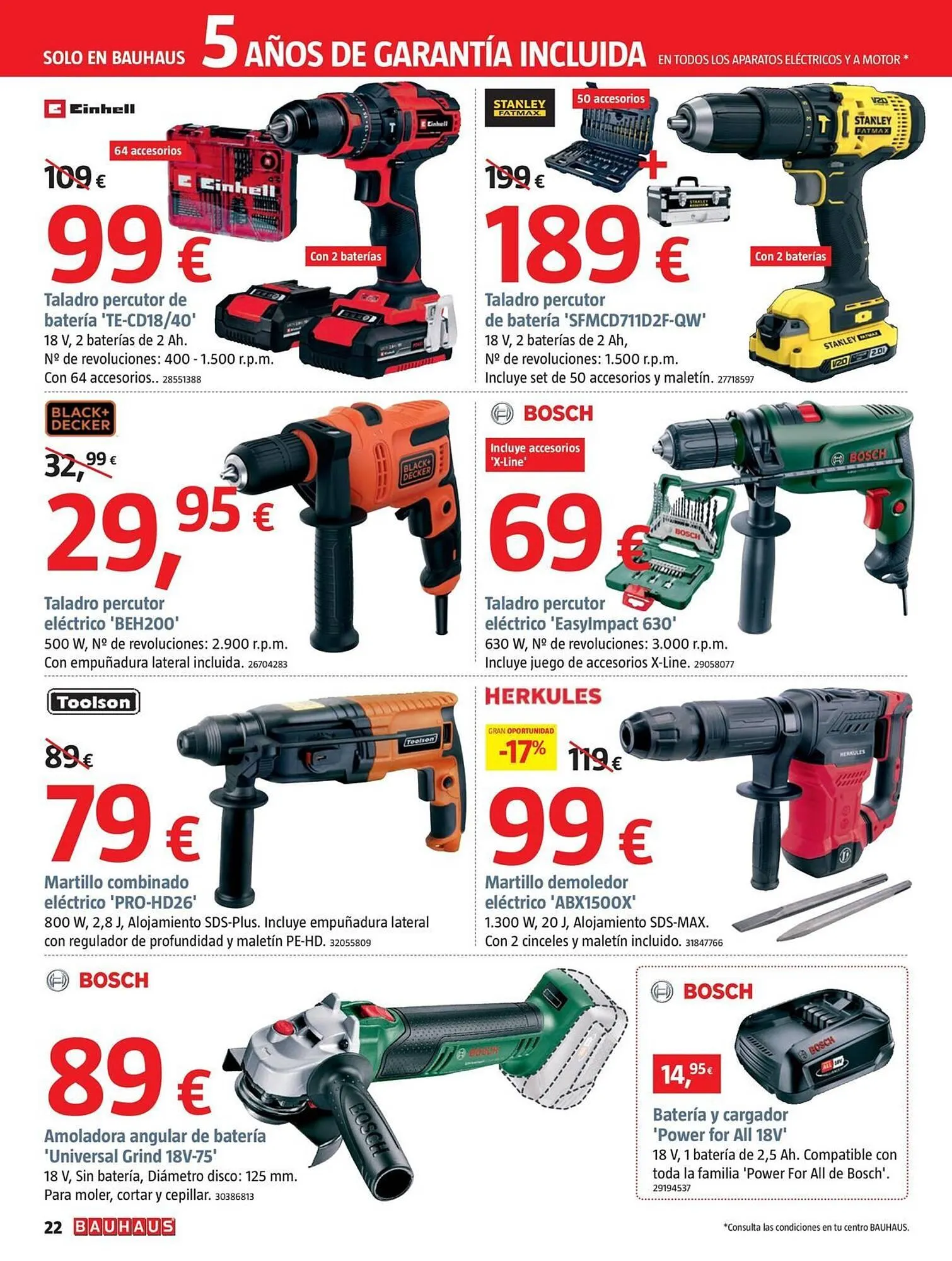 Catálogo de Catálogo Bauhaus 28 de enero al 25 de febrero 2026 - Página 22