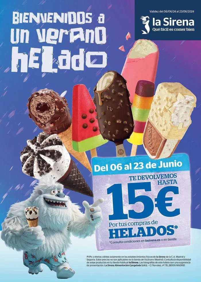 Catálogo de Bienvenidos a un verano helado 6 de junio al 23 de junio 2024 - Página 1