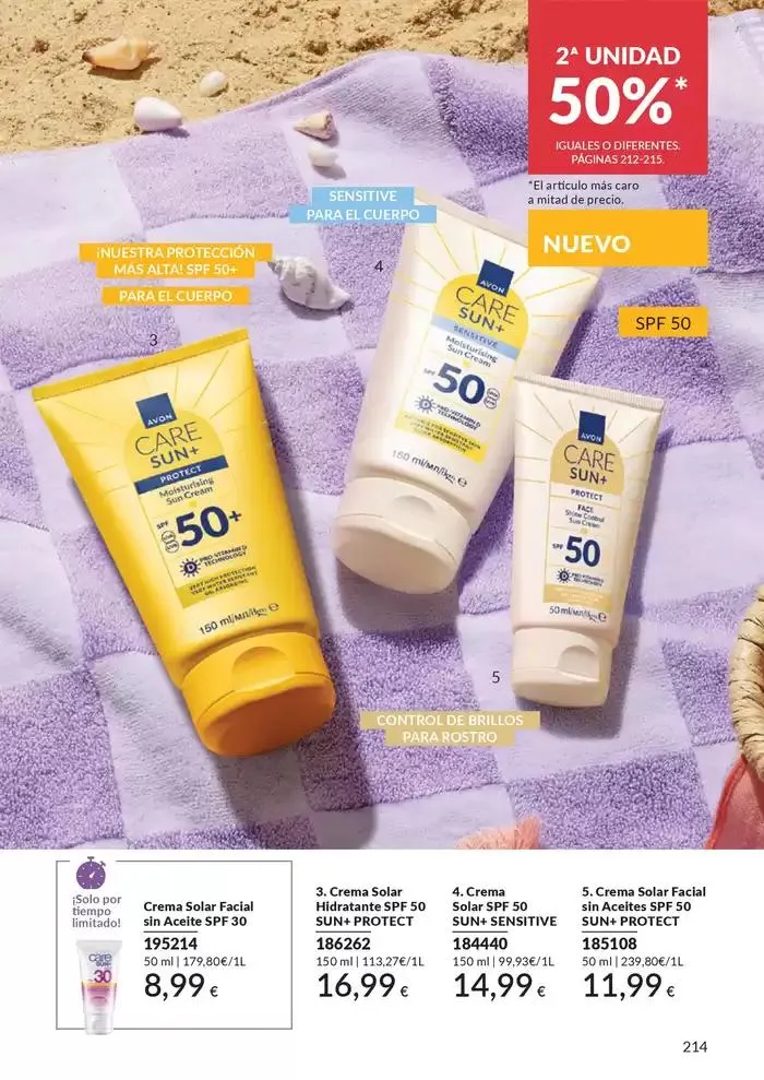 Catálogo de Catálogo AVON Mayo 2 de mayo al 31 de mayo 2025 - Página 214