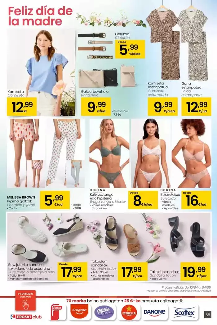 Catálogo de AUKERA OFERTA HIPERMERKATUAK EROSKI 10 de abril al 29 de abril 2025 - Página 55