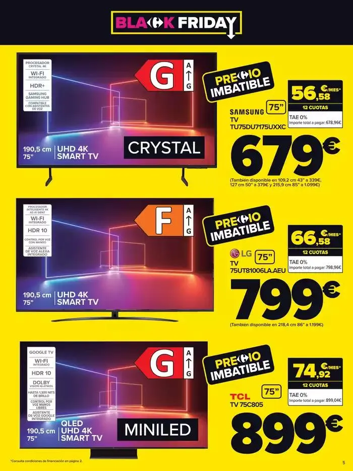 Catálogo de Black Friday 22 de noviembre al 1 de diciembre 2024 - Página 5