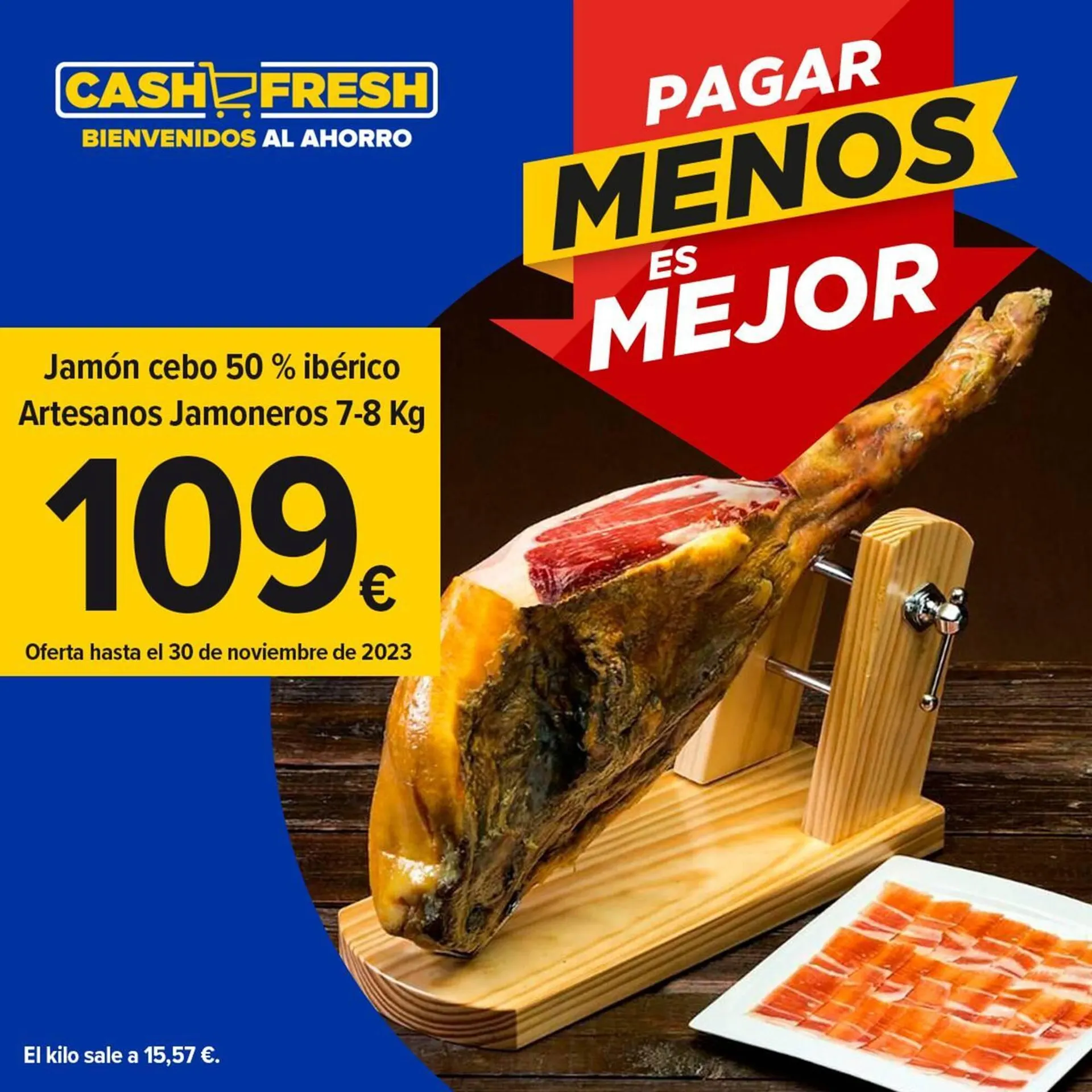 Catálogo de Folleto Cash Fresh 15 de noviembre al 30 de noviembre 2023 - Página 1
