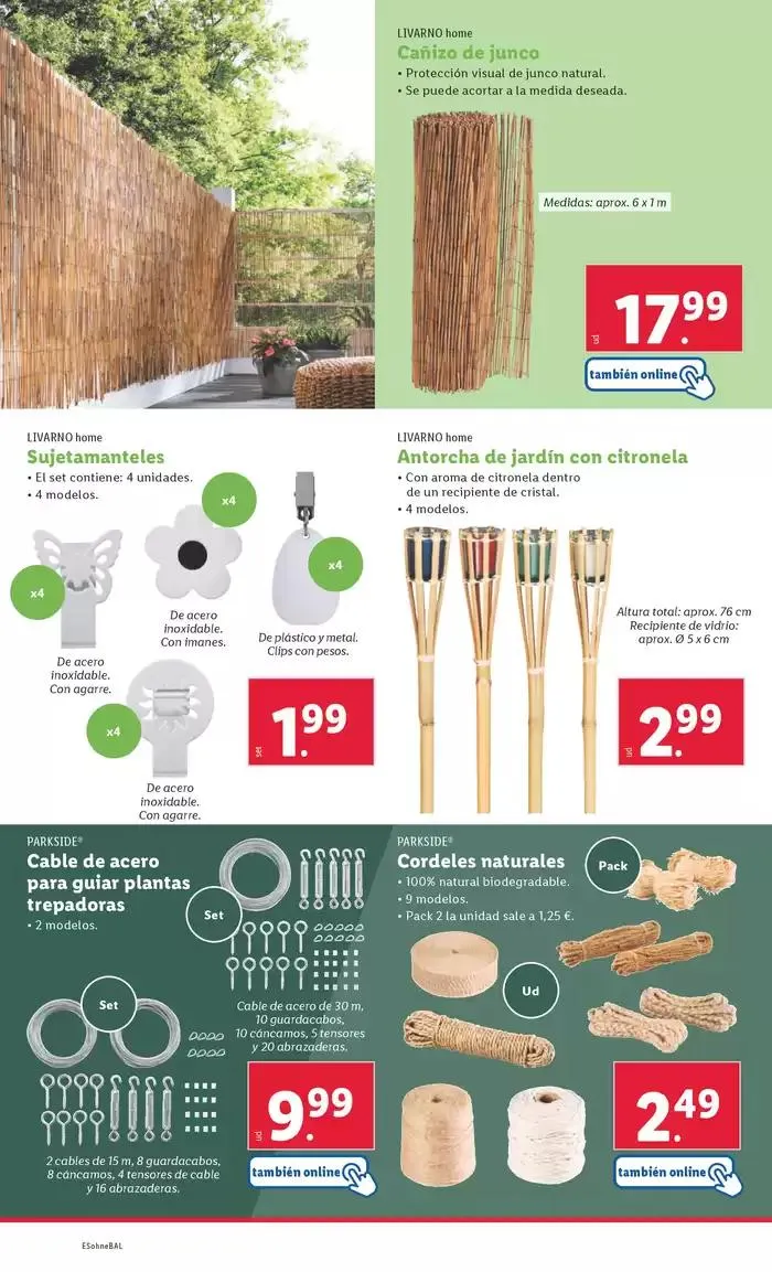 Catálogo de ¡Bazar Lidl! Ofertas válidas del 17/03 al 23/03 17 de marzo al 23 de marzo 2025 - Página 6