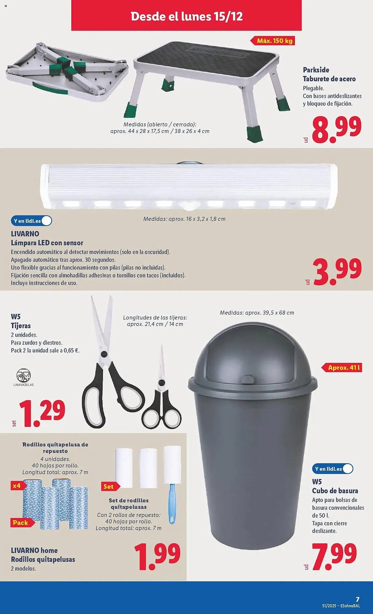 Catálogo de Catálogo Lidl 15 de diciembre al 21 de diciembre 2025 - Página 13