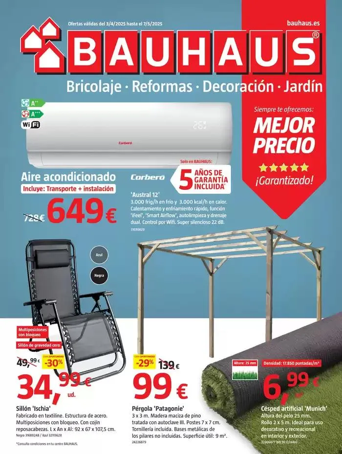 Catálogo de  Bricolaje, reformas, decoración y jardín 3 de abril al 7 de mayo 2025 - Página 1