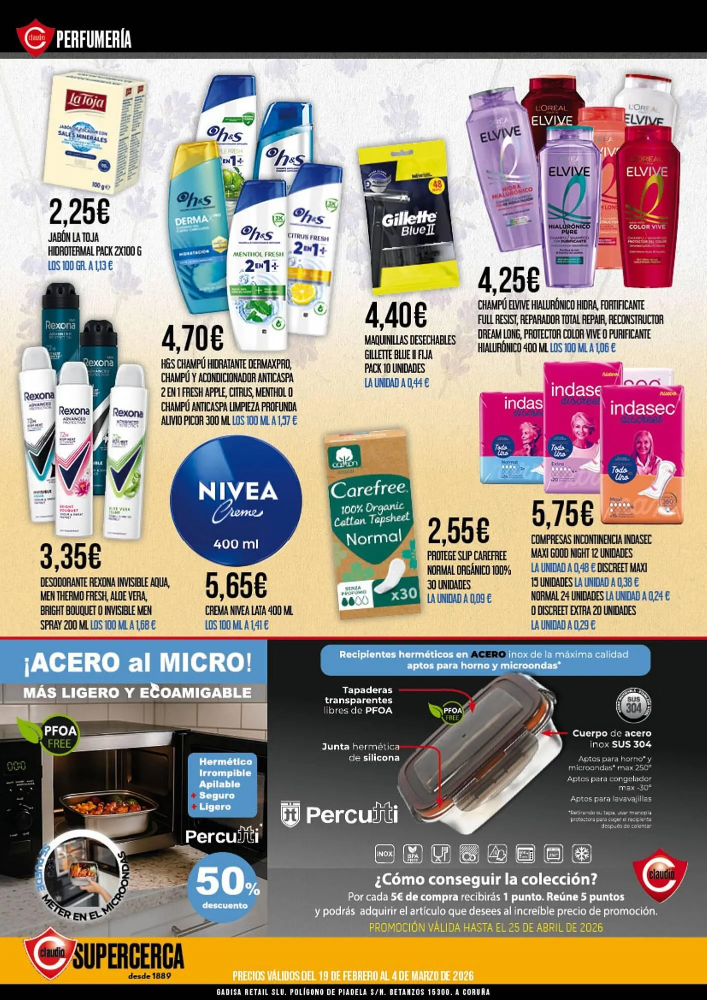 Catálogo de Folleto Claudio 19 de febrero al 4 de marzo 2026 - Página 12