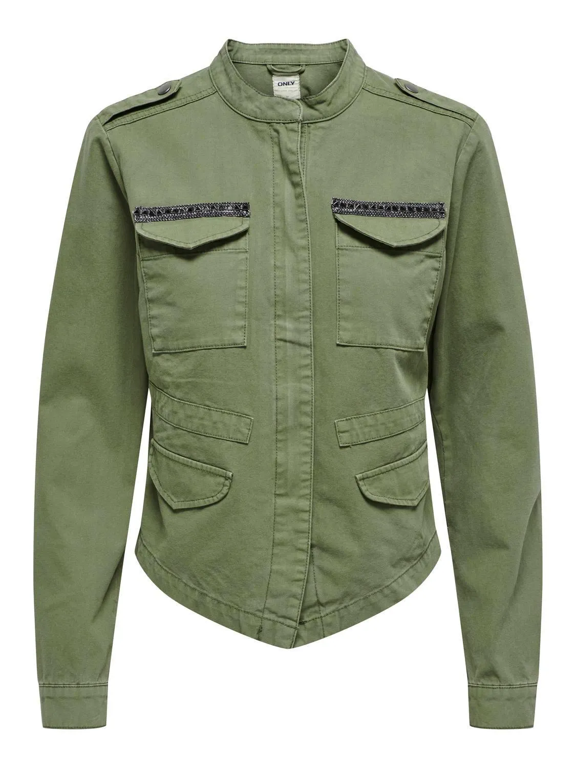 Chaquetas Cuello redondo