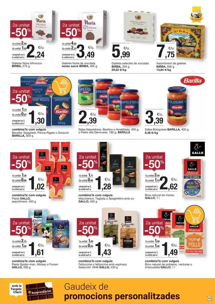 Catálogo de Ofertes vàlides del 19 de novembre al 2 de desembre de 2024 19 de noviembre al 2 de diciembre 2024 - Página 13