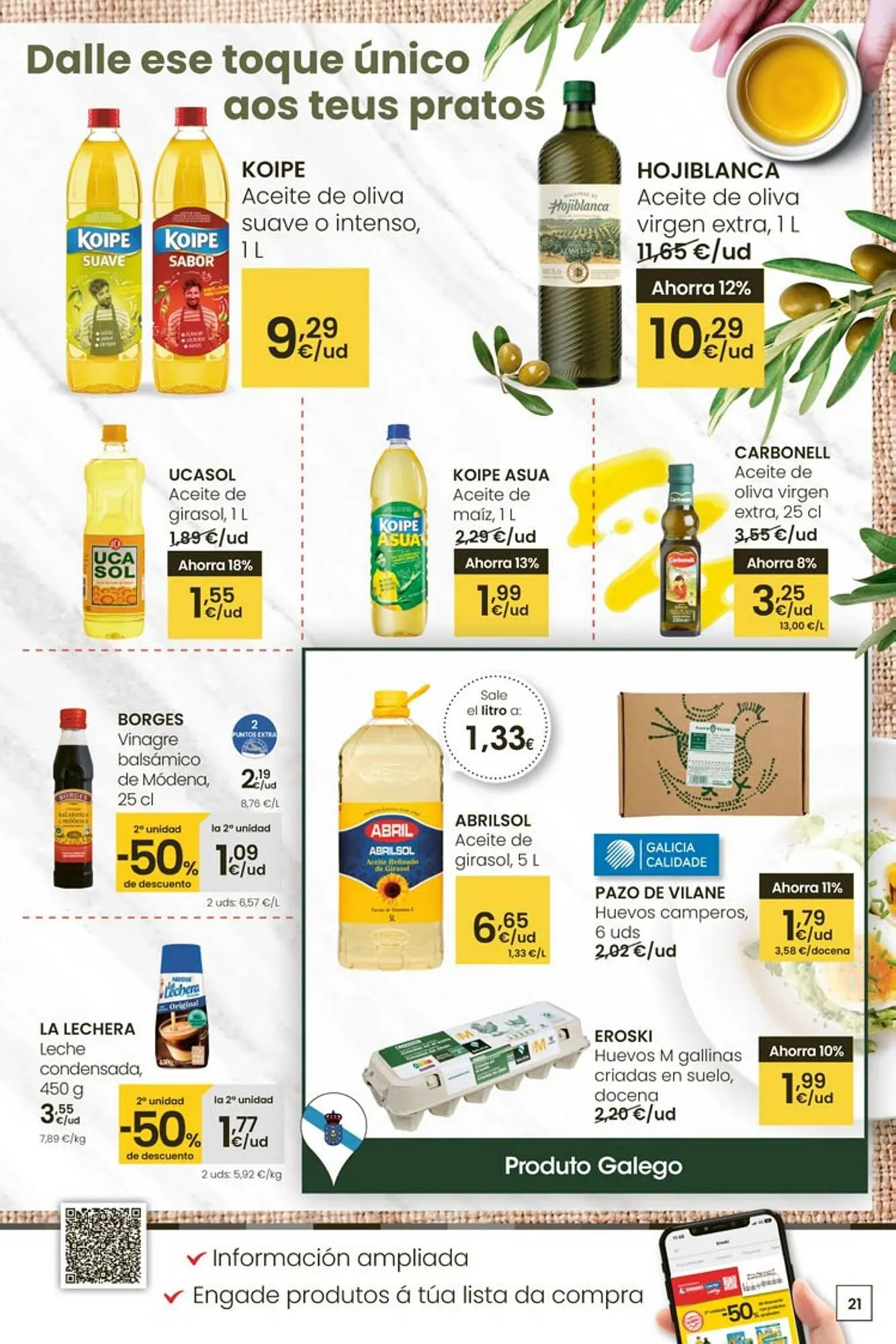 Catálogo de Folleto Eroski center 15 de febrero al 28 de febrero 2024 - Página 21