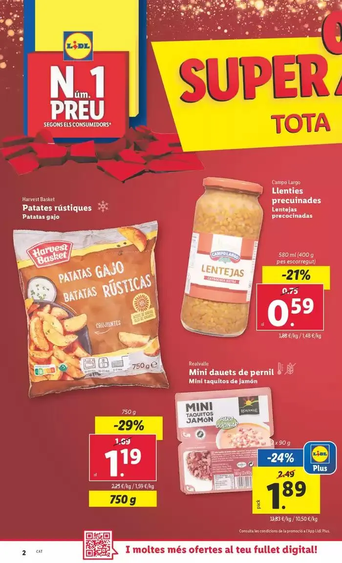 Catálogo de № 1 PRECIO 18 de noviembre al 24 de noviembre 2024 - Página 2