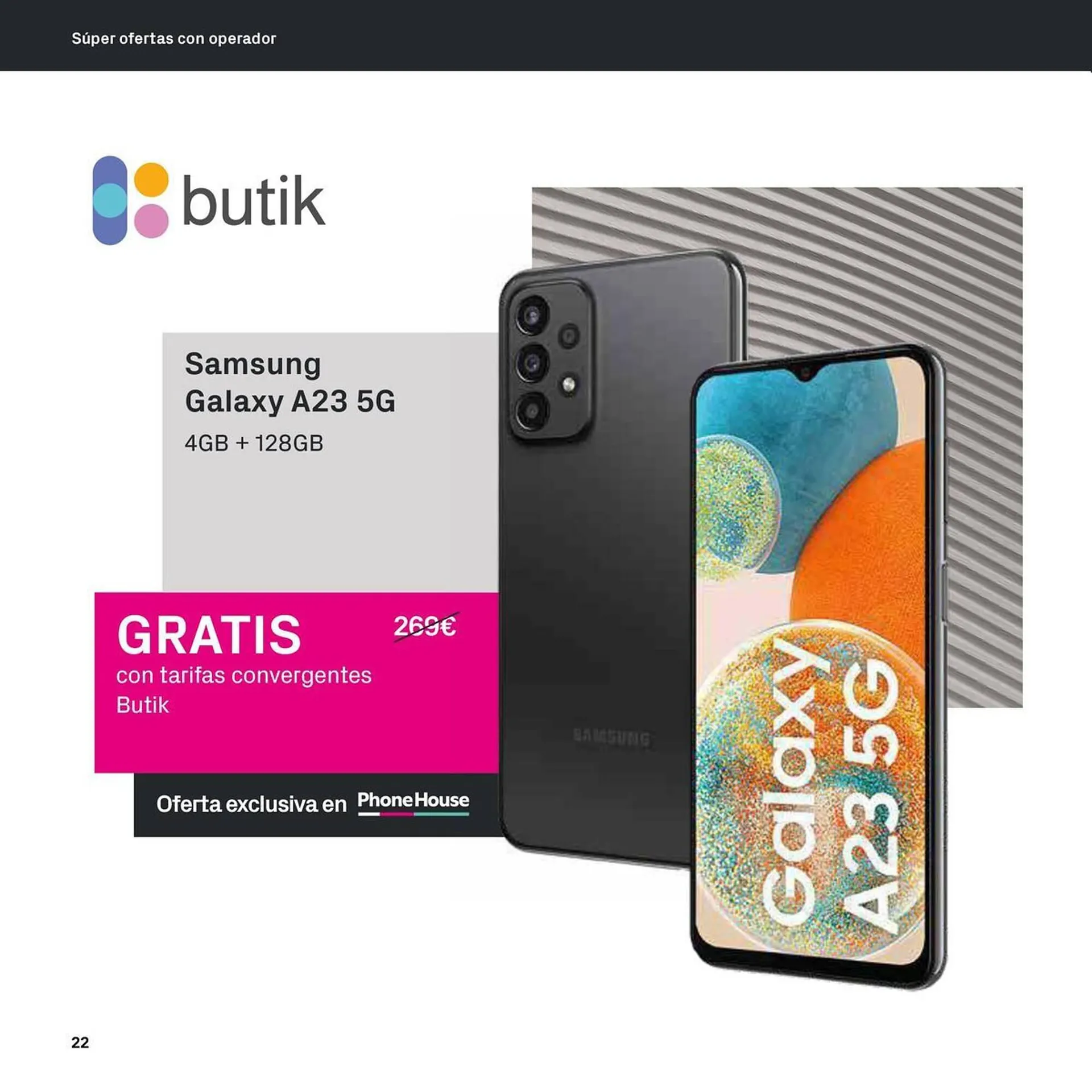 Catálogo de Folleto Phone House 6 de noviembre al 31 de diciembre 2023 - Página 22