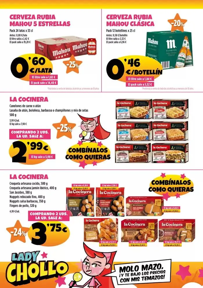 Catálogo de Chuletas de aguja de cerdo duroc 27 de marzo al 9 de abril 2025 - Página 6