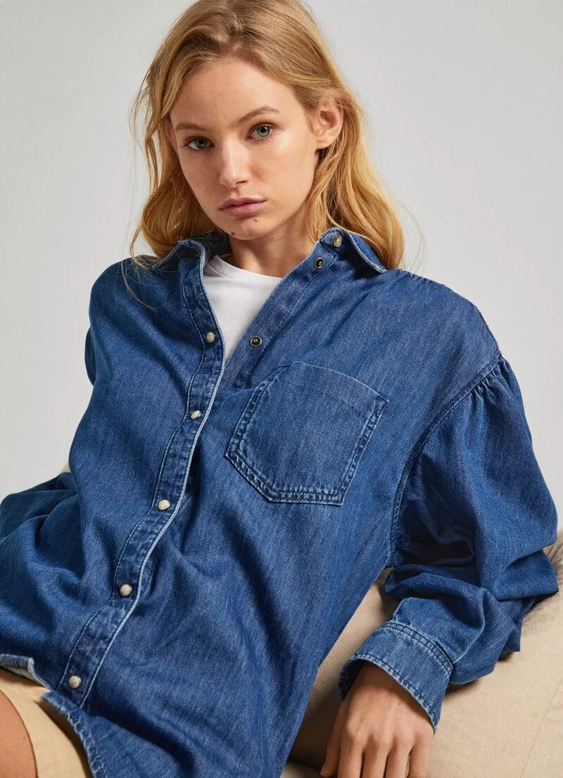 CAMISA DENIM FIT RELAXED