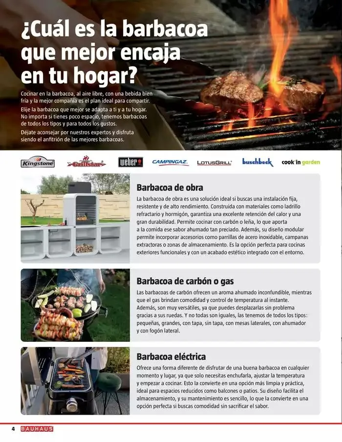 Catálogo de Barbacoas, cocinar al aire libre 8 de mayo al 6 de junio 2025 - Página 4