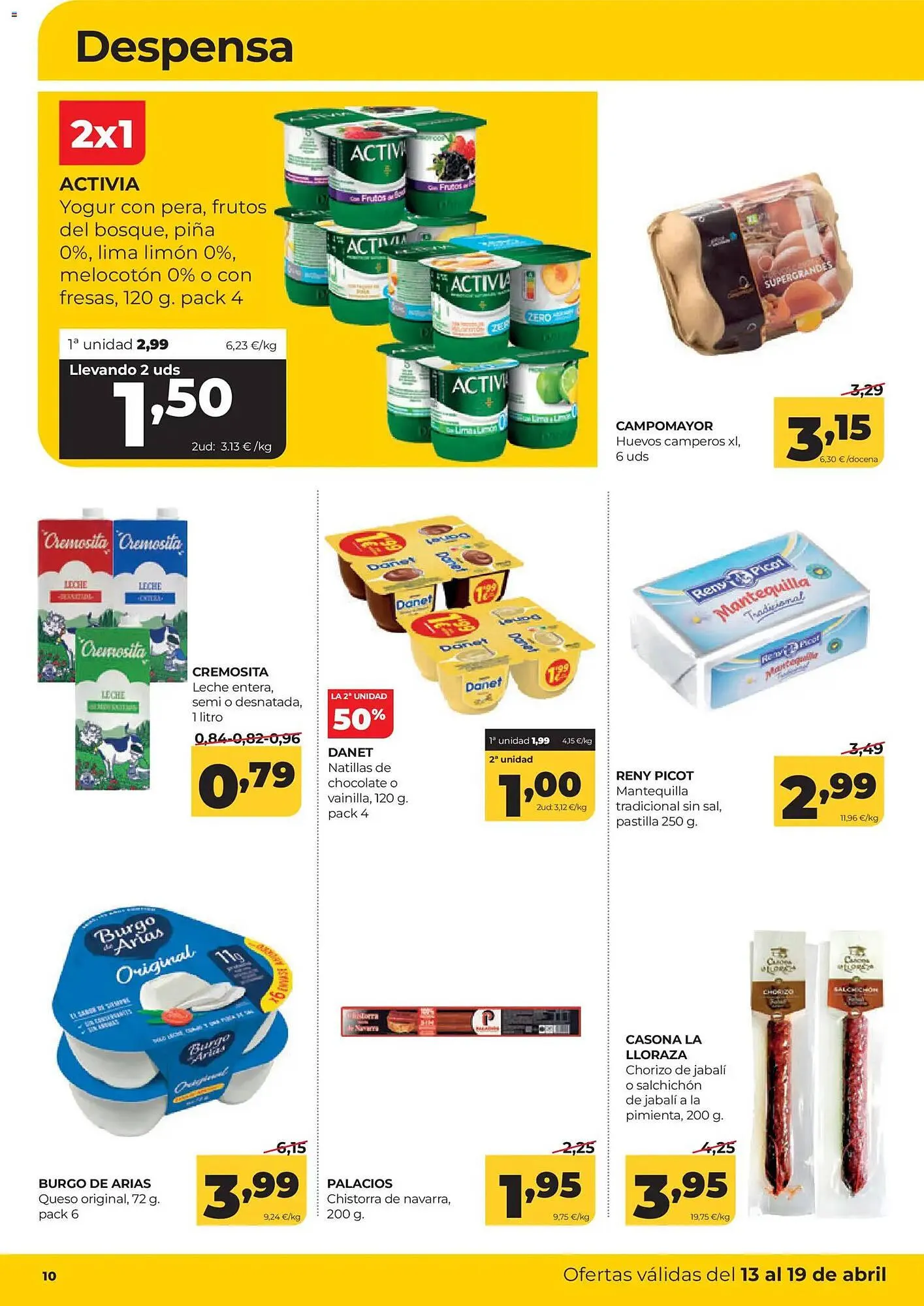 Catálogo de Folleto Alimerka 13 de abril al 19 de abril 2026 - Página 10