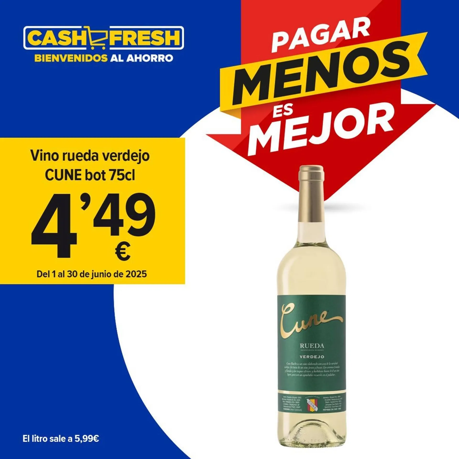Catálogo de Folleto Cash Fresh 1 de junio al 30 de junio 2025 - Página 1