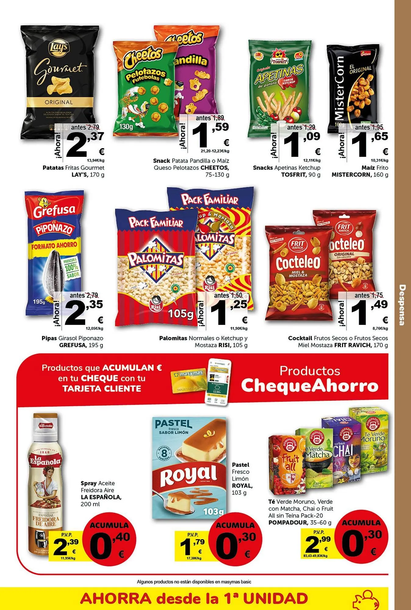 Catálogo de Folleto Masymas 4 de julio al 31 de julio 2025 - Página 13