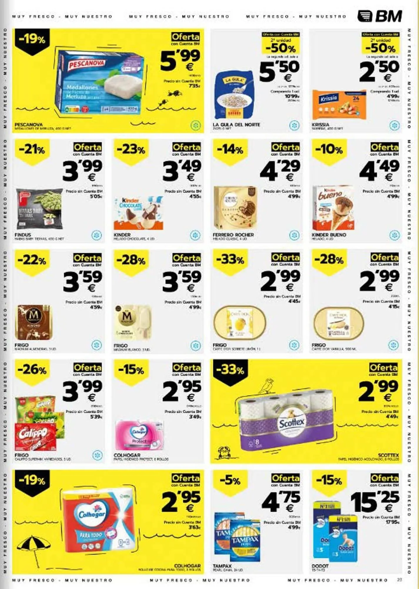Catálogo de Folleto BM Supermercados 27 de junio al 15 de julio 2025 - Página 23