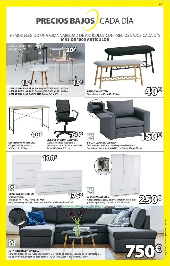 Catálogo de Grandes ofertas JYSK 16 de mayo al 26 de junio 2024 - Página 17