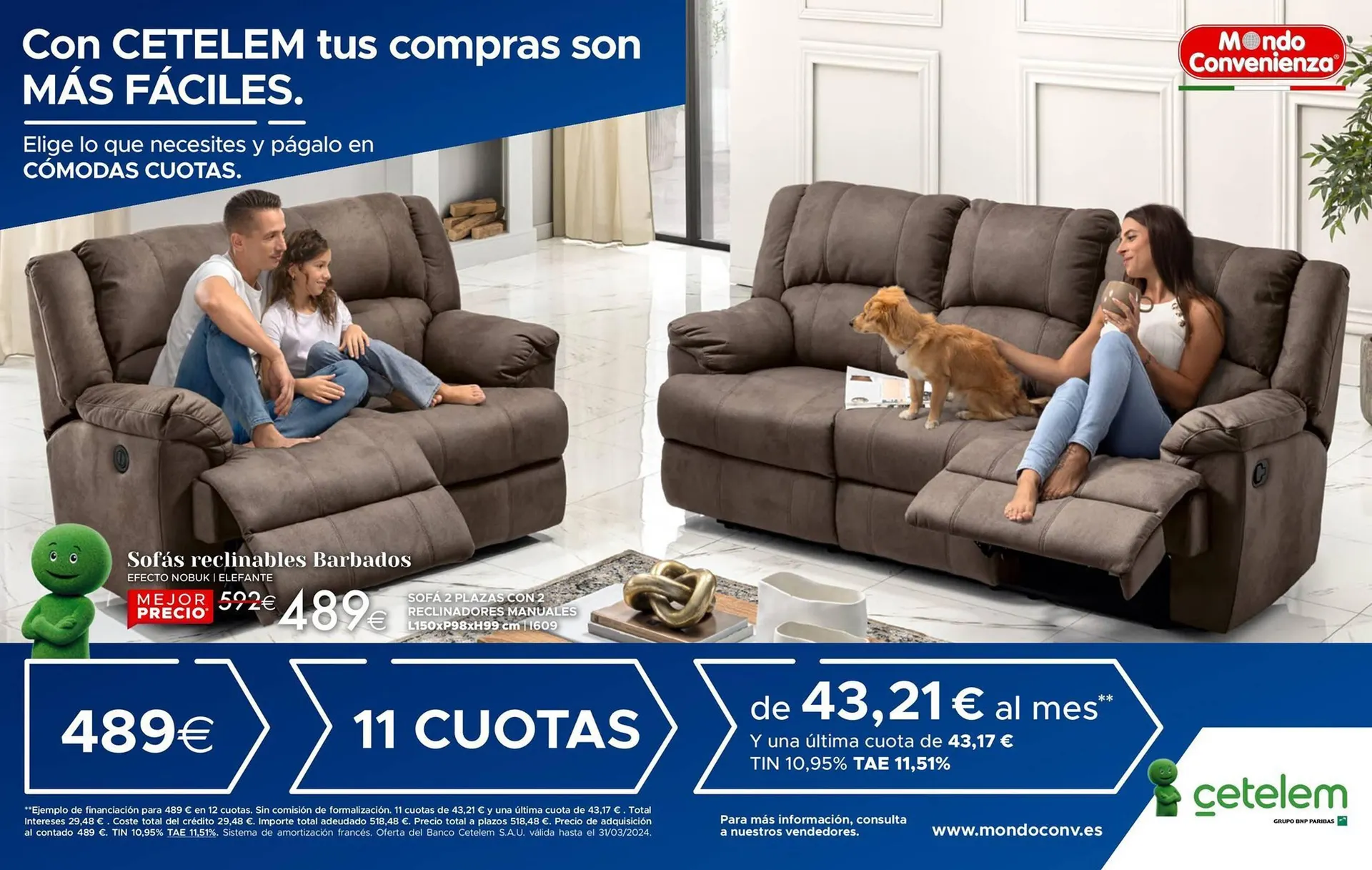 Catálogo de Folleto Mondo Convenienza 20 de noviembre al 31 de marzo 2024 - Página 2