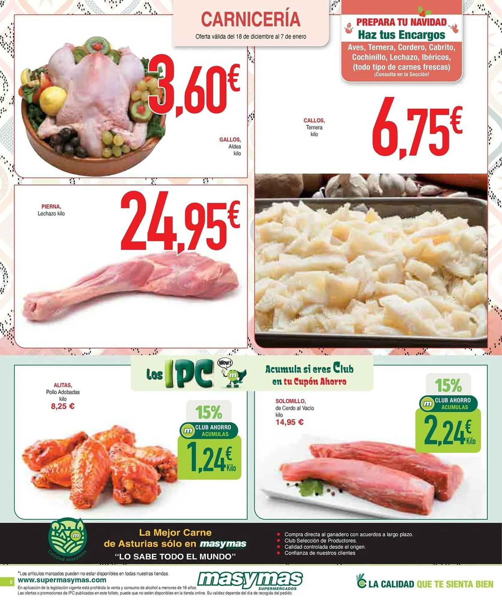 Catálogo de Folleto Masymas 18 de diciembre al 7 de enero 2026 - Página 6