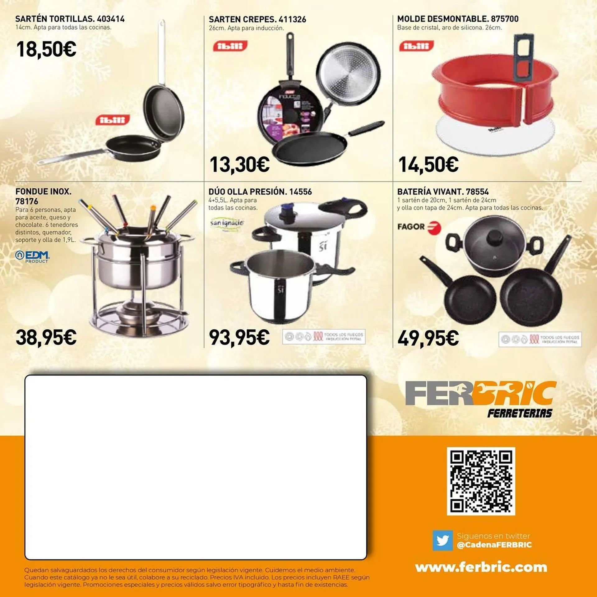 Catálogo de Folleto Ferbric 31 de octubre al 13 de enero 2024 - Página 28