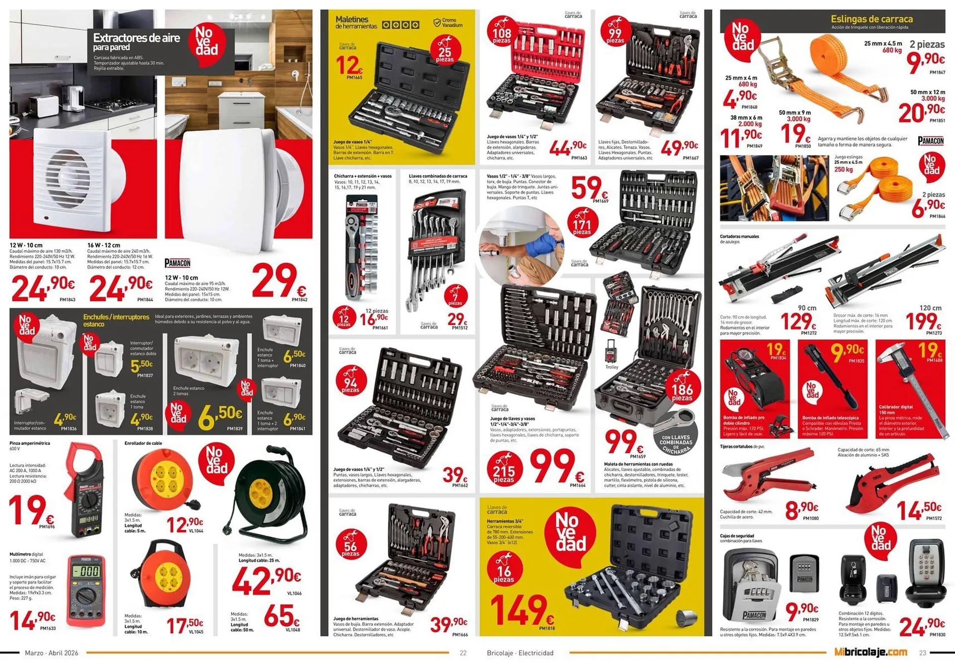 Catálogo de Catálogo Mi Bricolaje 1 de marzo al 30 de abril 2026 - Página 12