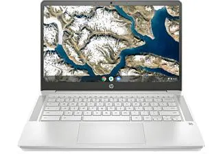 Portátil - HP Chromebook 14a-na1003ns, 14" FHD, Intel®Celeron®N4500, 4GB RAM, 64GB eMMC,Intel® UHD, ChromeOS,Plata