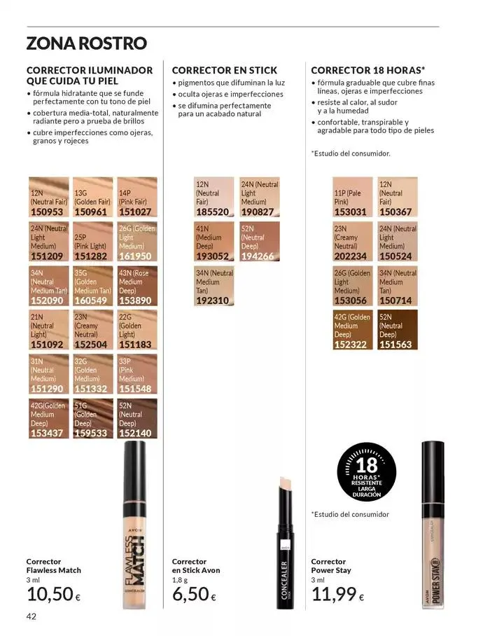 Catálogo de Catálogo AVON 3 de marzo al 31 de marzo 2025 - Página 42