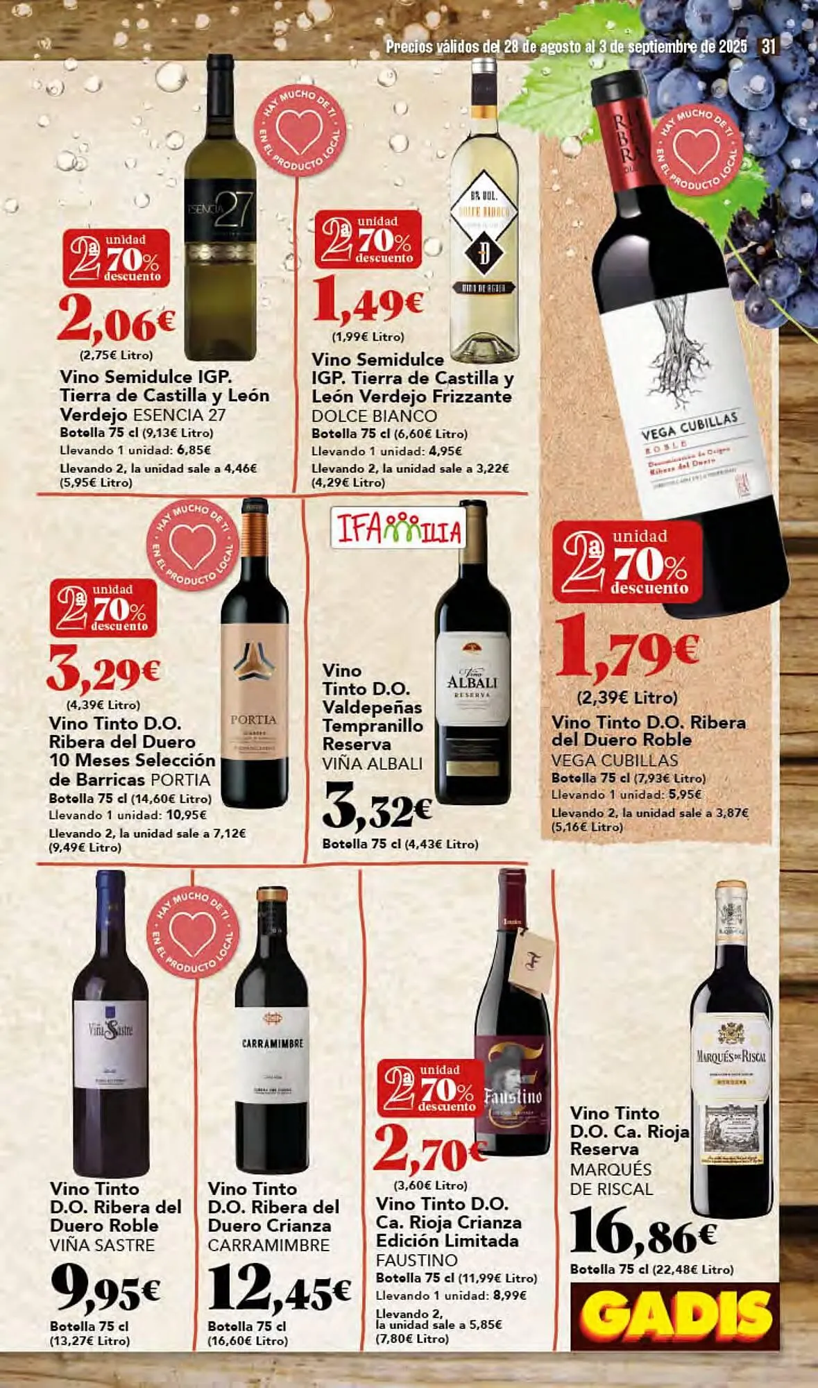 Catálogo de Folleto Gadis 28 de agosto al 3 de septiembre 2025 - Página 31