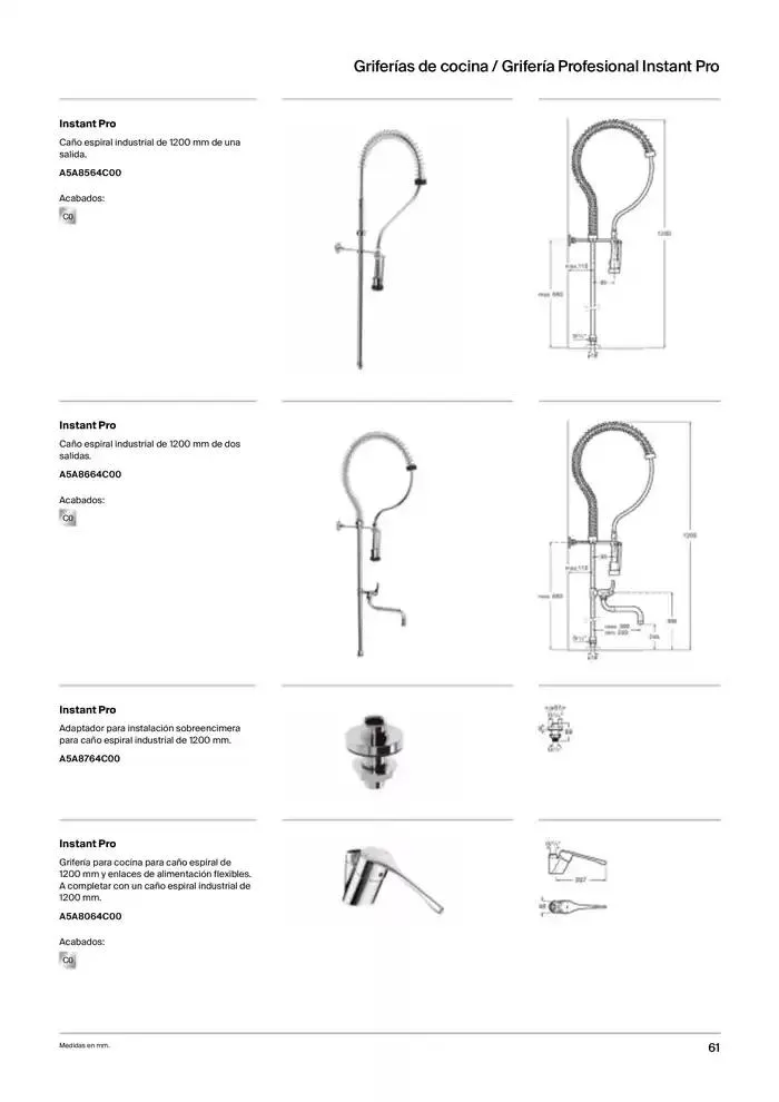 Catálogo de Fregaderos y grifería para cocina 9 de enero al 31 de diciembre 2025 - Página 63