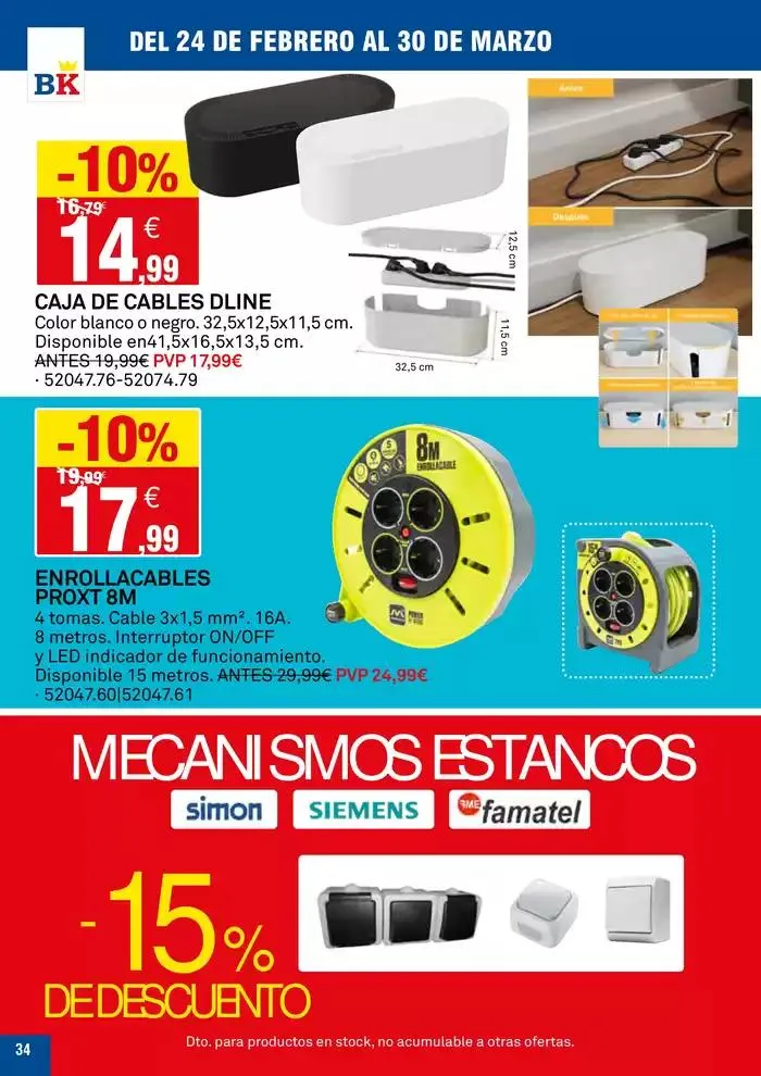 Catálogo de Válido del 24 de febrero al 30 de marzo de 2025 24 de febrero al 30 de marzo 2025 - Página 34